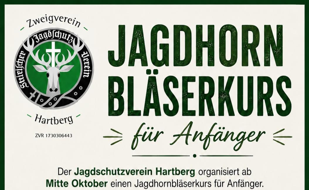 Jagdhornbläserkurs Anmeldungen